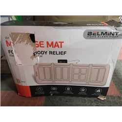 BELMINT 10-MOTOR PLUSH FULL BODY MASSAGE MAT