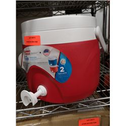 COLEMAN PARTY STACKER BEVERAGE COOLER AND