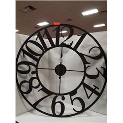 40 INCH DECORATIVE WALL CLOCK TAKES BATTERIES