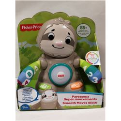 FISHER PRICE LINKIMALS TALKING SLOTH TOY