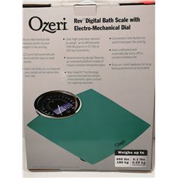 OZERI DIGITAL BATH SCALE WITH ELECTRO-MECHANICAL