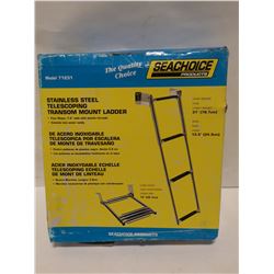 SEA CHOICE STAINLESS STEEL TELESCOPING TRANSOM