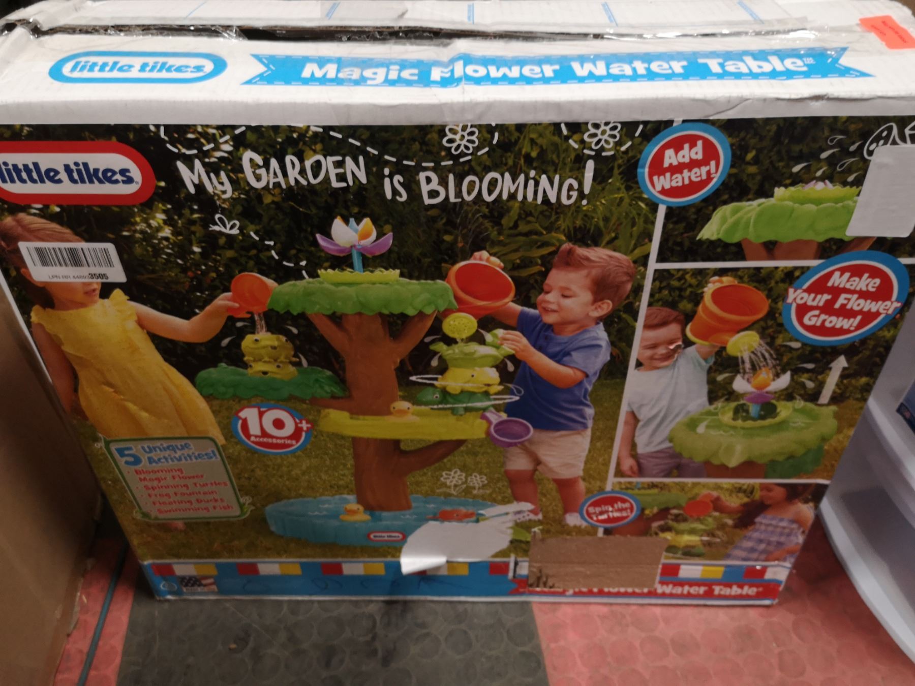 LITTLE TIKES MAGIC FLOWER WATER TABLE