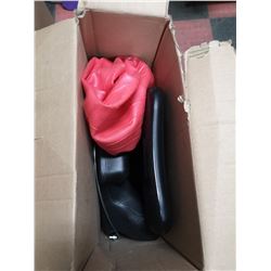 DISASSEMBLED EXERCISE BALL OFFICE CHAIR