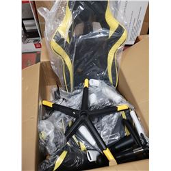 MORFAN GAMING CHAIR WITH FOOTREST, MASSAGE AND