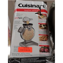 CUISINART VERTICAL WAFFLE MAKER