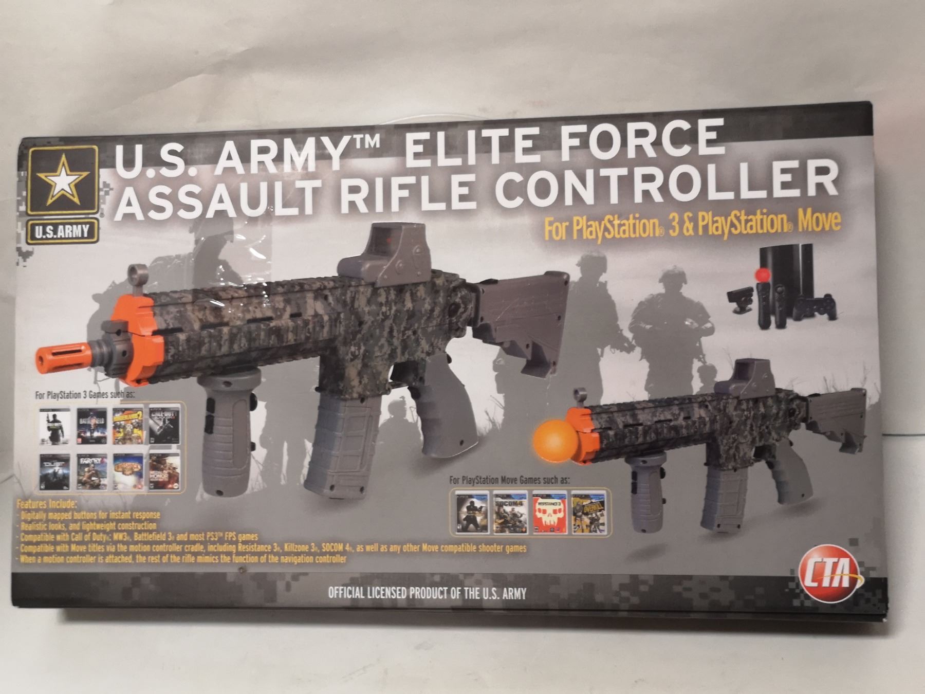 US ARMY ELITE FORCE ASSAULT RIFLE CONTROLLER FOR