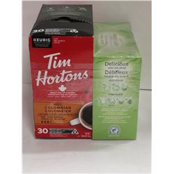 72 PACK OF LIPTPON GREEN TEA & TIM, HORTONS