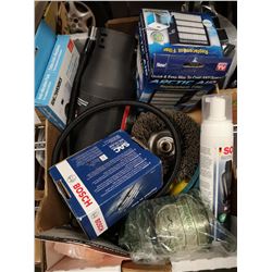 FLAT OF ASSORTED AUTOMOTIVE ITEMS