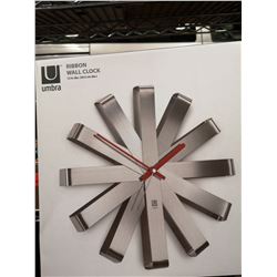 12" RIBBON WALL CLOCK