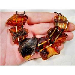 Artisan RUGGED Chunks of Natural Baltic Amber #1232775