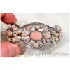 Genuine Pink Opal Sterling Cuff #1232946