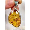 Image 1 : Sensational BALTIC Amber  Sterling Pendant #1232977