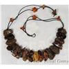 Image 1 : Daring~Rugged~Natural Baltic Amber Choker #1233016