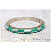 Image 1 : Sterling Silver Bangle~ Inlay of #1233019