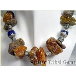 Massive Natural Baltic Amber Choker~111grams BY#1233049