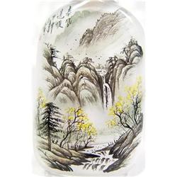 Countryside LANDSCAPE Inside Painting Snuff #1233059