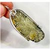 Image 1 : Remarkable BALTIC Amber  Sterling Pendant #1233123