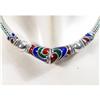 Image 1 : Impeccable ENAMEL jewelry of the HIGHEST #1233135