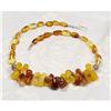 Delightful AUTUMN Chalcedony Briolette Necklace#1233167