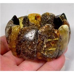 Artisan Natural Baltic Amber Bracelet~46 GRAMS #1233221