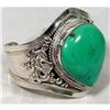 Image 1 : Persian Turquoise Sterling Dragon Bracelet #1233279
