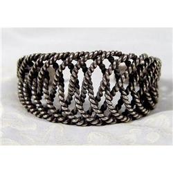 Bold~so Unique Karen Cuff Bracelet~95grams #1233280