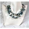 Image 1 : HUGE Double Tree Agate Gemstone Necklace~270 #1233347