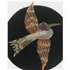 Image 1 : Vintage Carved Lucite Bird -Colorful! #1233376