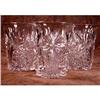 Image 1 : PAIRPOINT Cut Glass Tumblers (3) Unsigned #1233393