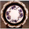 Image 1 : ADDERLEY Flow BLUE Plate - WAA -ANTIQUE #1233409