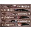Image 1 : STERLING Steak KNIVES Ambassdor CUTLERY (6) #1233418