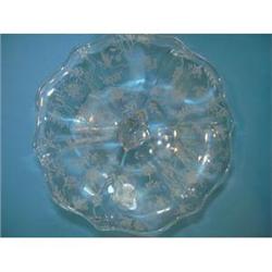 Elegant Cambridge Rose Point Comport... #1233481