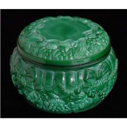 Pressed Glass Trinket Box #1233485