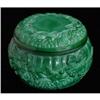 Image 1 : Pressed Glass Trinket Box #1233485