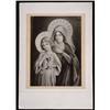Image 1 :  Virgin Mary and Child Print by Bouasse Jeune #1233486