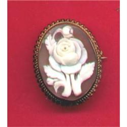 AWESOME FLOWER ON CARNELIAN CAMEO #1233580