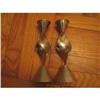 Image 1 : Twin Sterling Deco-Style Candle Holder #1233598