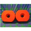 Image 1 : Mod 1960?s Orange Vases #1233612