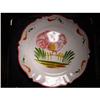 Image 1 : Pair of French faience plates signed by artist #1233666