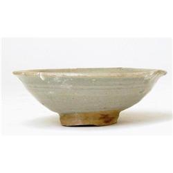 Old Korean Celadon Tea Bowl Chawan  #1233686