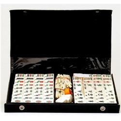 Vintage  Resin Unused Mahjong Set #1233717