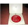 Image 1 : 1973 LALIQUE PLATE W/ORIGINAL STICKER & BOX #1233754