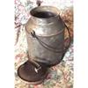Image 1 : Can Cream Farm 8 Qt  Bail Handle Farm Antique #1233775
