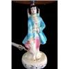 Image 1 : Lamp Table Colonial Gent & Shade - Blues #1233794