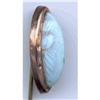 Image 1 : Stick Pin Blue Stone Gold Frame #1233819