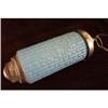 Image 1 : Light Pendant Ceiling Blue Crystal Bottom Tube #1233829