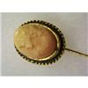 Image 1 : Stick Pin Cameo Hand Cut, Polished, Lapel or #1233839