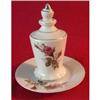 Image 1 : Moss Rose Perfume Bottle and Tray Japan #1243039