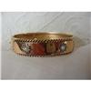 Image 1 : Victorian 15K Rose Gold Bangle with Pearls #1243127